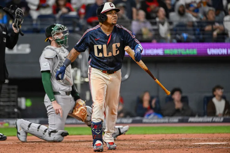 Ramírez Homers, Reaches 1,000 RBIs As Guardians Down A's 5-3 To Stay Atop AL Central